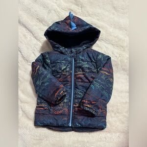 Toddler Dinosaur Winter Coat